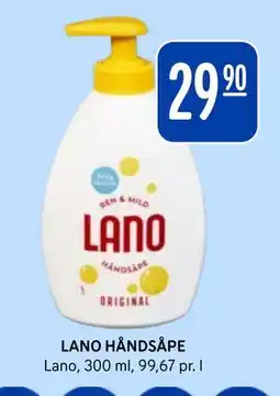 Rema 1000 LANO HÅNDSÅPE tilbud