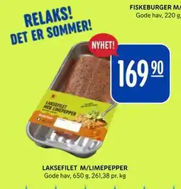 Rema 1000 LAKSEFILET M/LIMEPEPPER tilbud