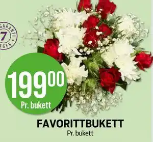 Kiwi FAVORITTBUKETT tilbud