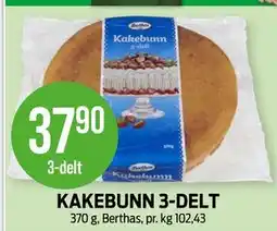 Kiwi KAKEBUNN 3-DELT tilbud