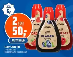 Coop Obs Coop Syltetøy tilbud