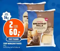 Coop Obs Coop Morgenstykker tilbud