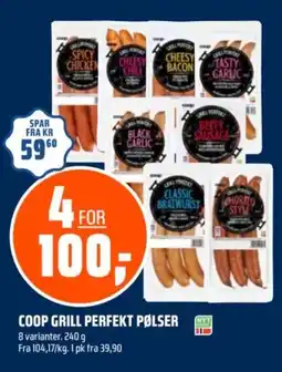 Coop Obs Coop Grill perfekt pølser nyt tilbud