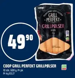 Coop Obs Coop grill perfekt grillpølser tilbud