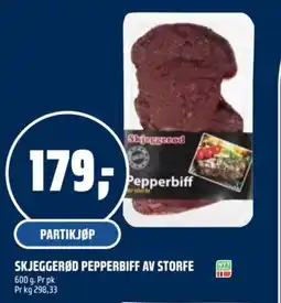 Coop Obs Skjeggerød pepperbiff av storfe tilbud