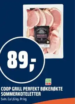 Coop Obs Coop grill perfekt bøkerøkte sommerkoteletter tilbud