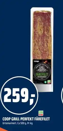 Coop Obs Coop grill perfekt fårefilet tilbud