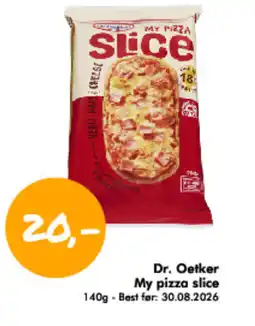 Havaristen Dr. Oetker My pizza slice tilbud