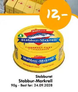 Havaristen Stabburet Stabbur-Markrell tilbud