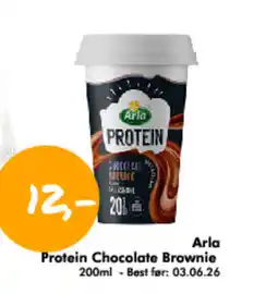 Havaristen Arla Protein Chocolate Brownie tilbud