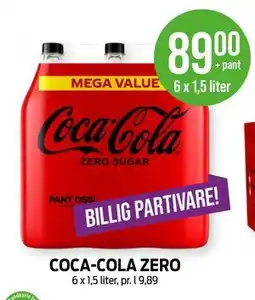 Kiwi COCA-COLA ZERO tilbud