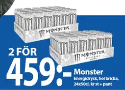 MaxiMat Svinesund ENERGIDRYCK Monster tilbud