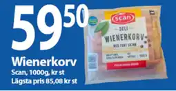 MaxiMat Svinesund SCAN Wienerkorv tilbud