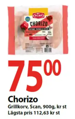 MaxiMat Svinesund SCAN Chorizo tilbud