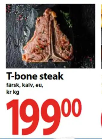 T-bone steak