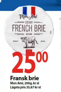 MaxiMat Svinesund MON AMI Fransk brie tilbud