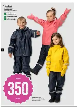 Sport Outlet PU REGNSETT tilbud