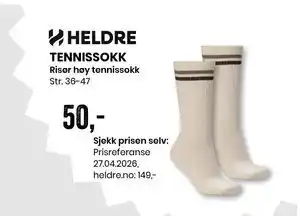 Sport Outlet TENNISSOKK tilbud