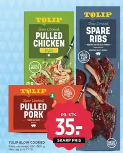 Meny Tulip slow cooked tilbud