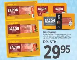Meny Tulip bacon tilbud