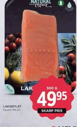 Meny Laksefilet tilbud