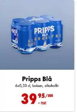 Nordby Supermarket Pripps Blå tilbud