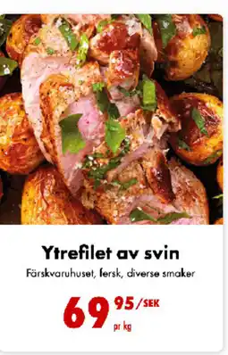 Nordby Supermarket Ytrefilet av svin tilbud