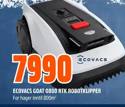 Coop Obs Ecovacs Goat 0800 RTK robotklipper tilbud