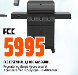 Coop Obs FCC Essential 3,1 RBS gassgrill tilbud