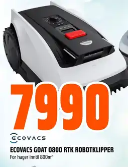 Coop Obs Ecovacs goat 0800 RTK robotklipper tilbud