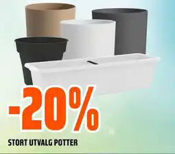 Coop Obs Stort utvalg potter tilbud