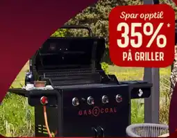 Skousen Spar opptil på griller tilbud