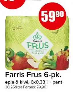 Spar Farris Frus 6-pk tilbud