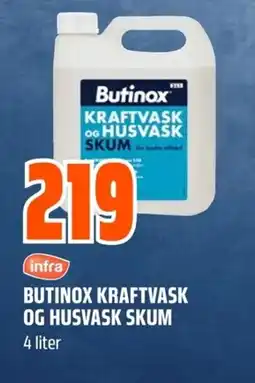 Coop Obs Butinox Kraftvask og husvask skum tilbud