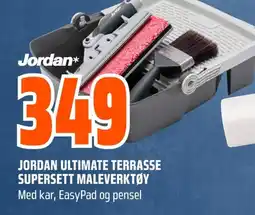 Coop Obs Jordan Ultimate terrasse supersett maleverktøy tilbud