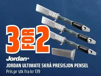 Coop Obs Jordan ultimate skrå presisjon pensel tilbud