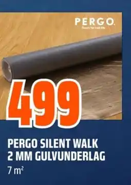 Coop Obs Pergo silent walk 2 mm gulvunderlag tilbud
