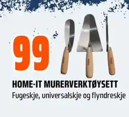 Coop Obs Home-It murerverktøysett tilbud