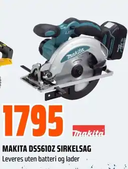 Coop Obs MAKITA DSS61OZ Sirkelsag tilbud