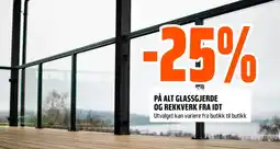 Coop Obs På alt glassgjerde og rekkverk fra IDT tilbud
