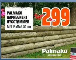 Coop Obs Palmako impregnert byggtømmer tilbud