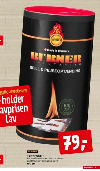 jem & fix Tennposer tilbud