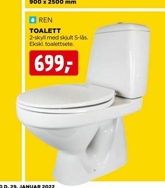 jem & fix Toalett tilbud