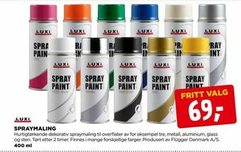 jem & fix Spraymaling tilbud