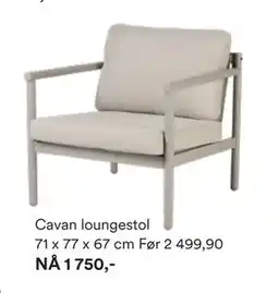 Kid Interiør Cavan loungestol tilbud