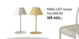 Kid Interiør Millie LED-lampe tilbud