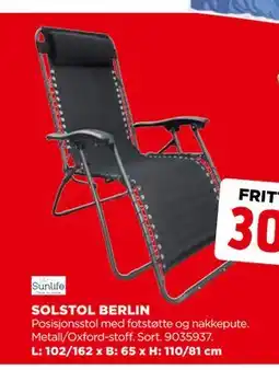 jem & fix SOLSTOL BERLIN tilbud