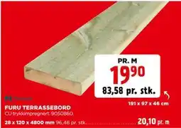 jem & fix FURU TERRASSEBORD tilbud