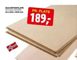 jem & fix GULVSPONPLATE tilbud