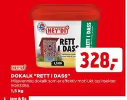 jem & fix DOKALK RETT I DASS tilbud